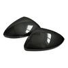 2pc Carbon Side Wing Mirror Cover Cap for Volkswagen Jetta MK7 -2025 W/O Turn Signal VII Auto Replace Part