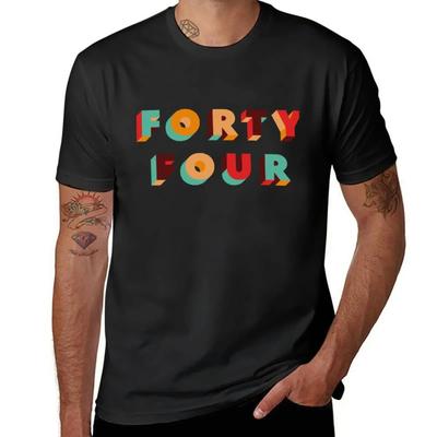How Ridiculous Merch 44 Block Colour || Forty Four T-Shirt Sweat Anime Mens T Shirts Casual Stylish