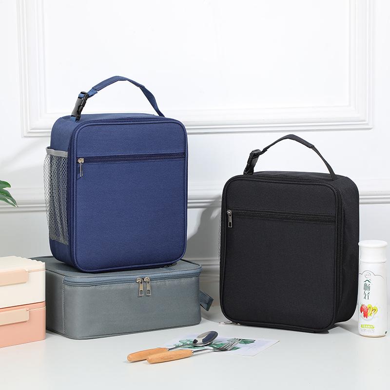 Large Capacity Insulated Bento Lunch Bag with Thickened Aluminum Foil