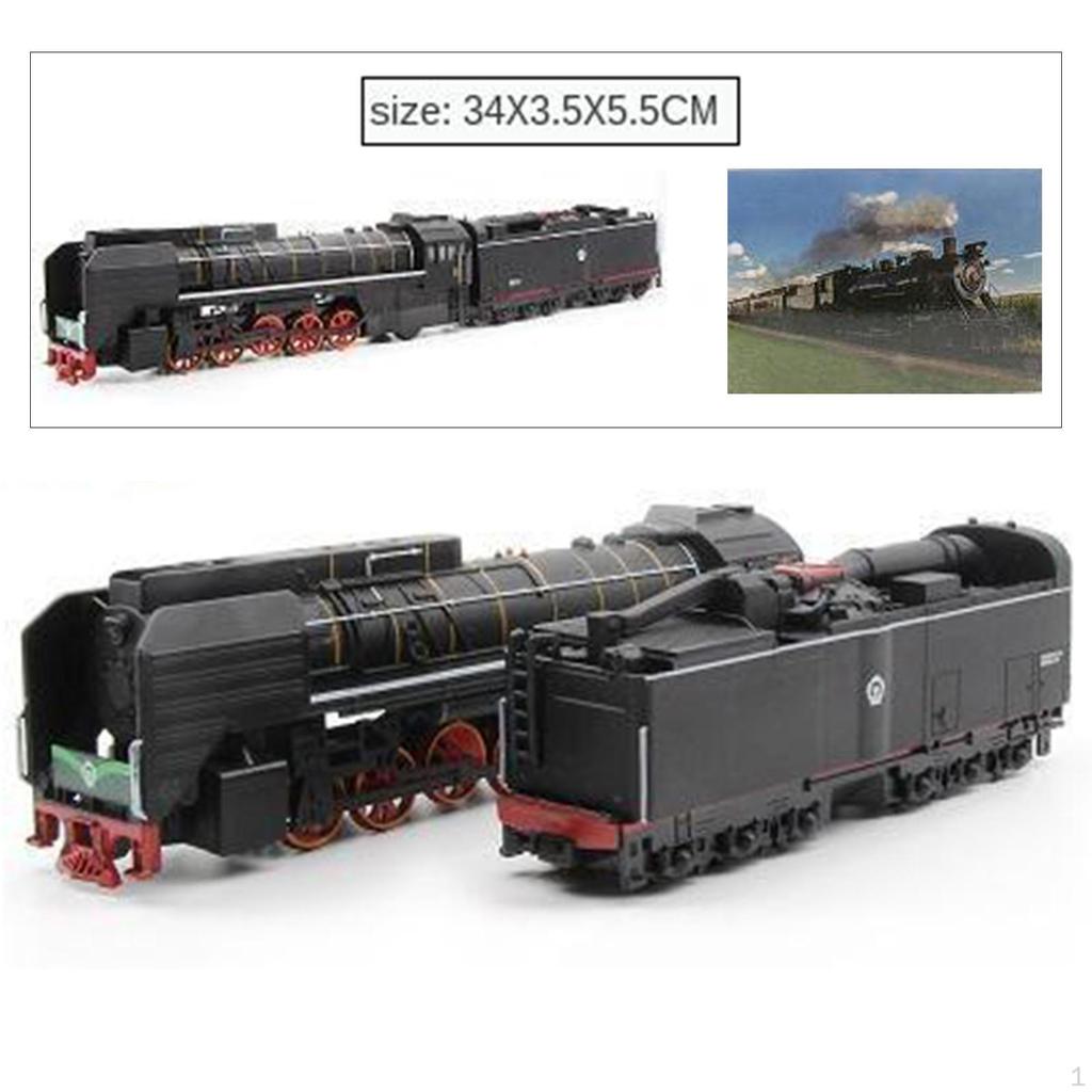 Cast Metal Classic Train Toy with Sounds and Lights