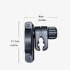 Foldable Baby Stroller Cup Holder Black Rotatable Stroller Bottle Holder Non-slip Adjustment Children Bicycle Cup Rack