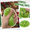 Christmas Bun Squeezable Toy for Stress Relief