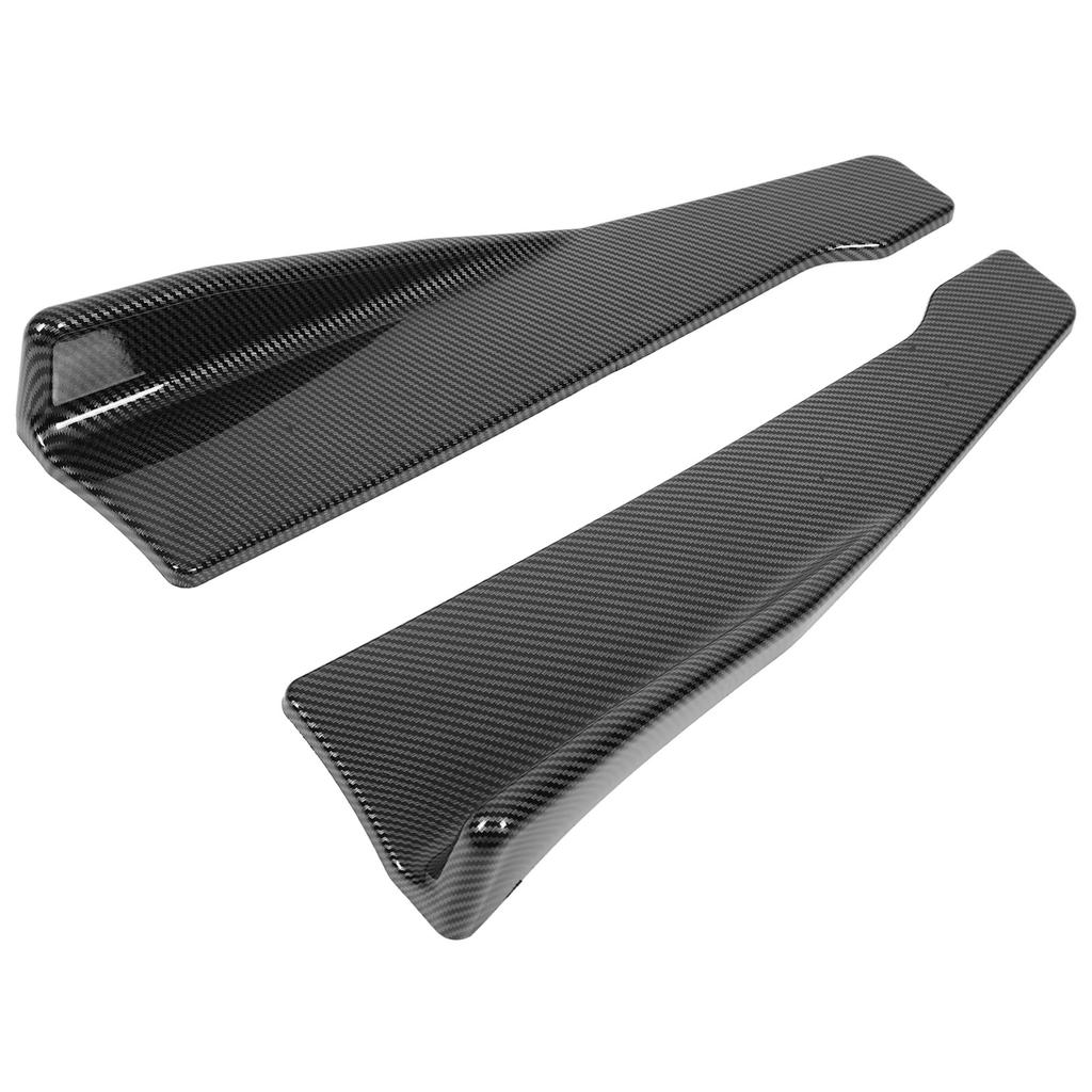 2 st 35 cm Bakre stötfångare Canard Läpp Splitter Vänster Höger Nedre Splitter Spoiler Karosskit Ersättning för Seat