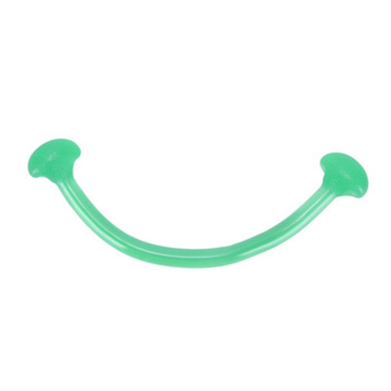 

Силиконовый семидырочный цепочный красивый открытый спиной тонкие руки расширение груди йога Pull Rope-Green