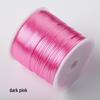 New Small 7# Chinese Knot Rope: Taiwan Silk Red Thread for Weaving Waist Chain