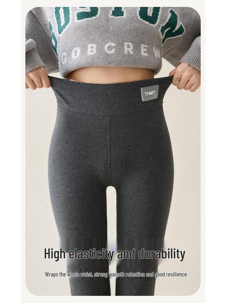 High Waist Fleece Lined Slimming Winter Leggings for Women - Extra Thick, Plus Size, Warm All-in-One Pants
