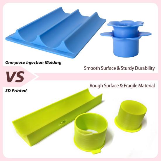 Cake Pop Cutter with Tray Round Cake Pop Mold 1.75" High-Capacity Dual-Cavity Tray Easy-Clean Cookie Mold Kit for Kitchen Bakery