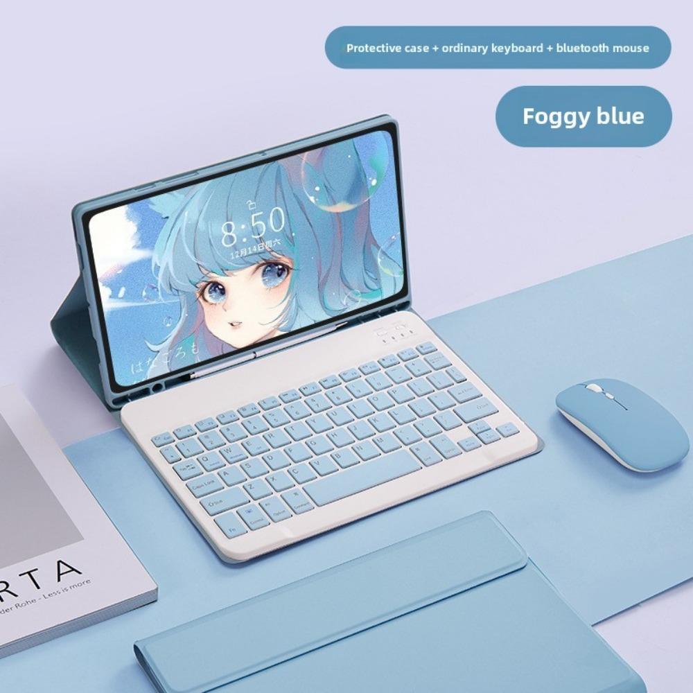 For Samsung Galaxy Tab S9Ultra Case with Bluetooth Keyboard Compatible S7 S8 S9 FE Ultra Thin Protective Cover