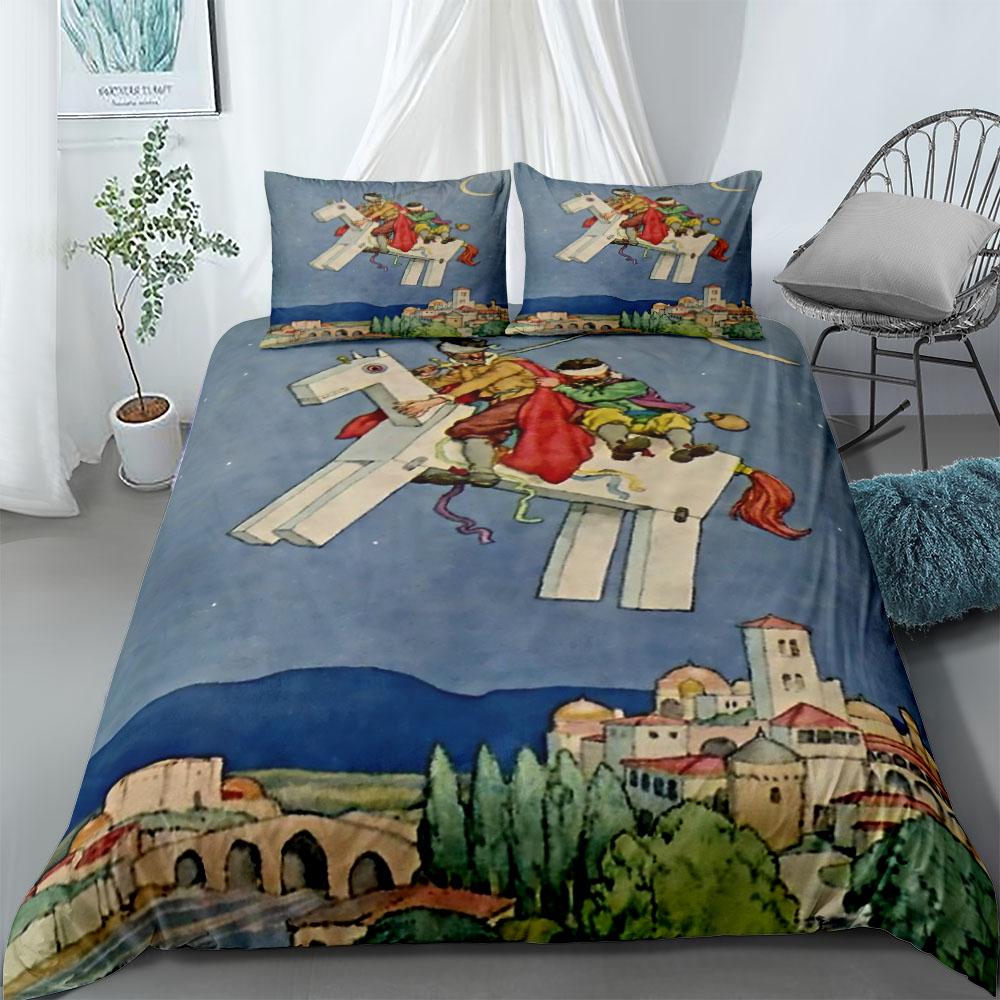 

Одеяло Дон Кихот Без простыни King Queen Double Full Twin Single Размер Комплект Comforter (quilt)-EU Single(135*200cm)3pcs