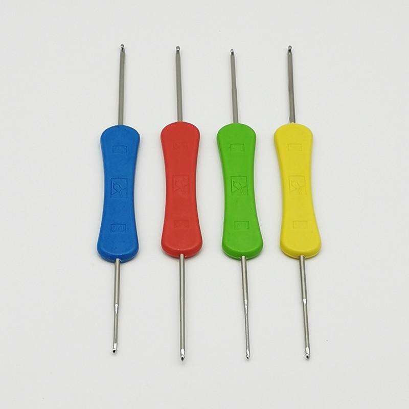 Double-Ended Crochet Sweater Needle Thick And Thin Crochet Diy Handmade Material Pack Knitting Tool Double-ended crochet hook&