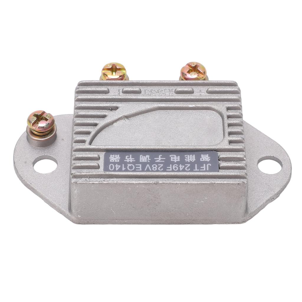 Kjøretøygeneratorregulator Intelligent Aluminiumslegering Elektronisk Regulator for EQ140 28V