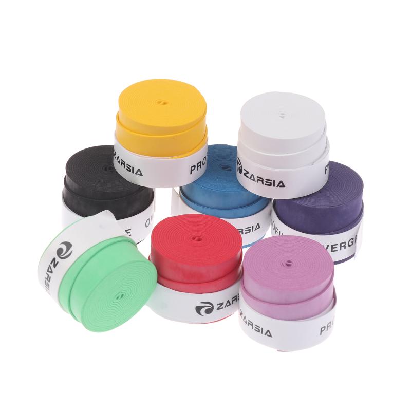 5Pcs Head Sticky Feel Tennis Racket Overgrip Durable Badminton Sweatband Overgrips Squash Racket Overgrips