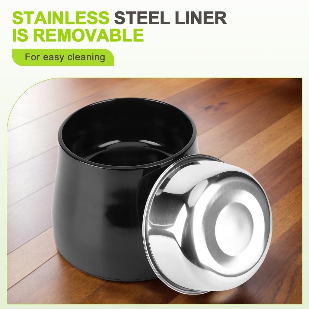 Stainless Steel Dog Food and Water Bowl Easy To Clean Dishwasher Safe Anti-Slip Dog Bowls for Small Medium Large Sized Pets