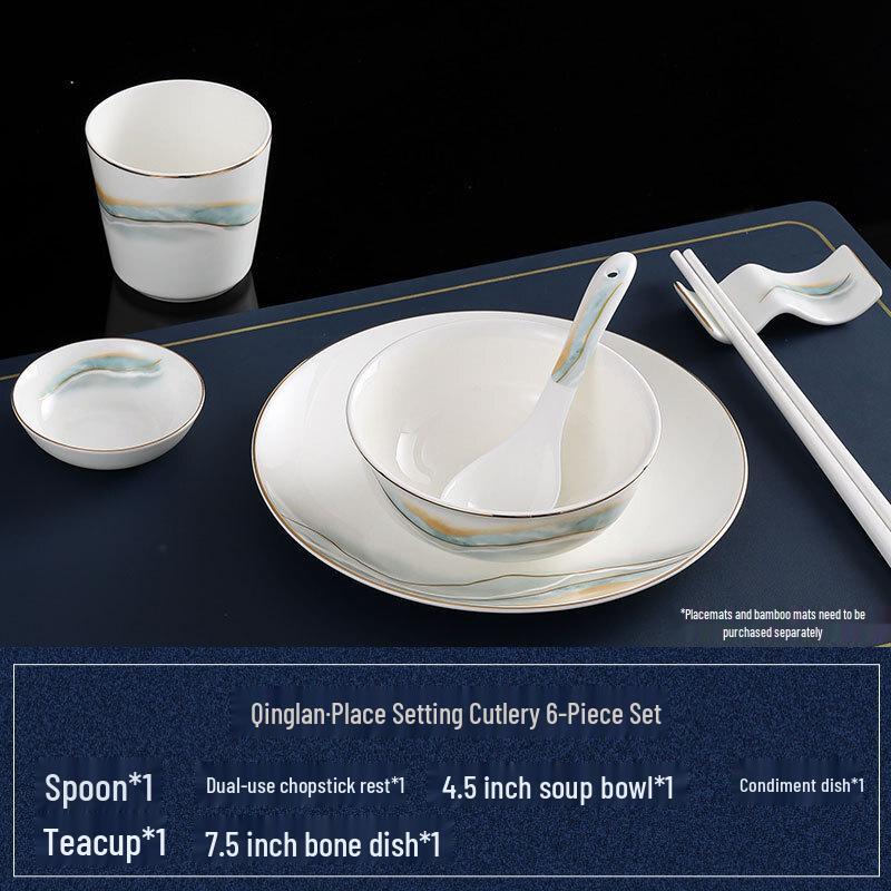 Abay Chinese Style Bone China Dinnerware Set
