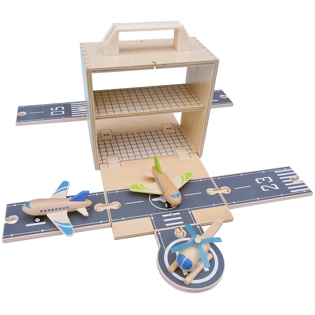 Wooden Box Airplane