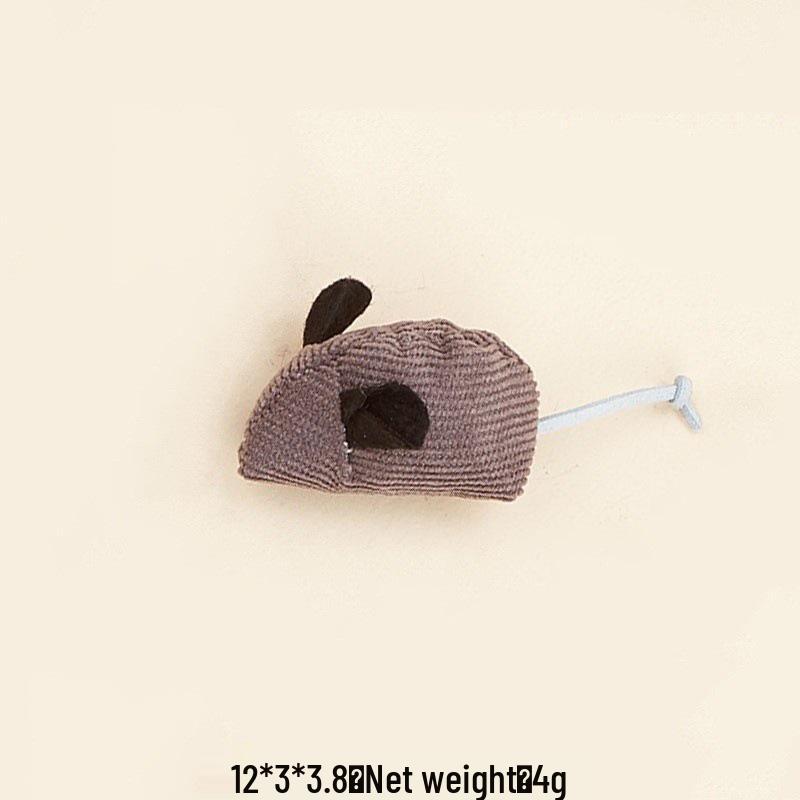 Cat Toy Set: Plush Feather Mouse Molar & Bite-Resistant