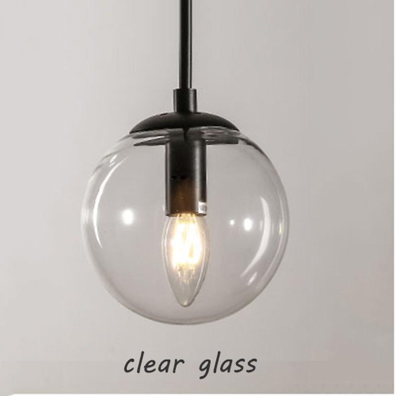 Moderne, leichte, luxuriöse Glaskugel-Wandleuchte E27/E26, verstellbar, für Schlafzimmer, Nachttisch, Arbeitszimmer, Hotelzimmer, Loft-Korridor