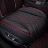 SEAMETAL Front Car Seat Cover PU Leather Seat Cushion Automobiles Seat Protector for Four Seasons