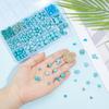 1set 15 styles  Turquoise &  Magnesite Beads sets Dyed Mixed Shapes Mixed color 4~16x4~12x2.5~10mm Hole: 1~1.5mm