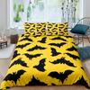 Halloween Flying Vampire Bedding Set Bats Duvet Cover Single Double King Polyester Quilt Cover