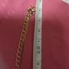 Used GIVENCHY G Logo Necklace Gold Vintage