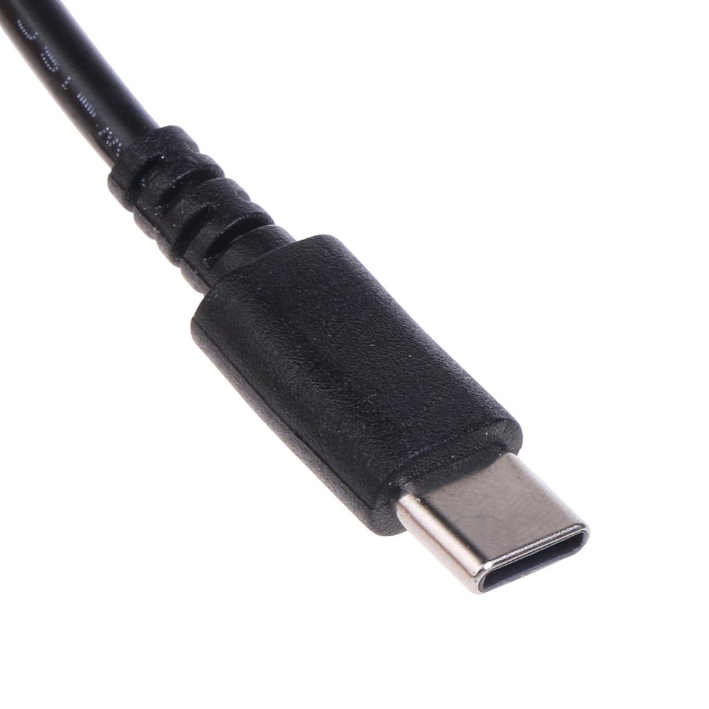 Câble de charge PD Type C pour appareils 9V 5V 12V 15V 20V Câble d'alimentation USB C vers 5,5x2,1mm 3,5x1,35mm pour équipement de diffusion