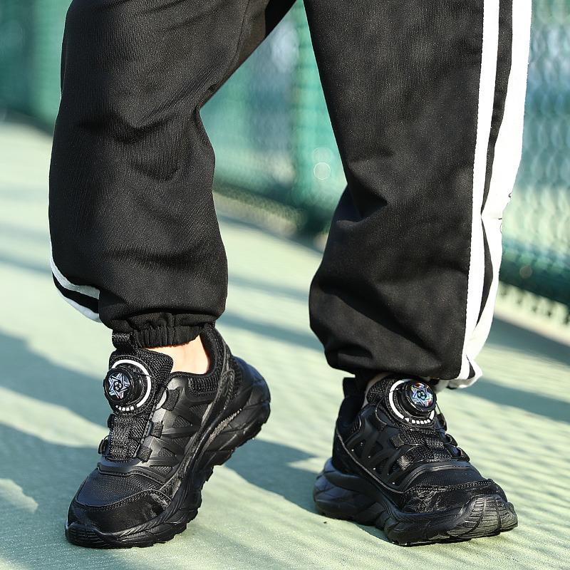 Modische Knob Sportschuhe für Jungen Bequeme Plateau Kinderschuhe Kinder Freizeitschuhe Kinder Designer Sneaker Atmungsaktive Kinder Sneaker