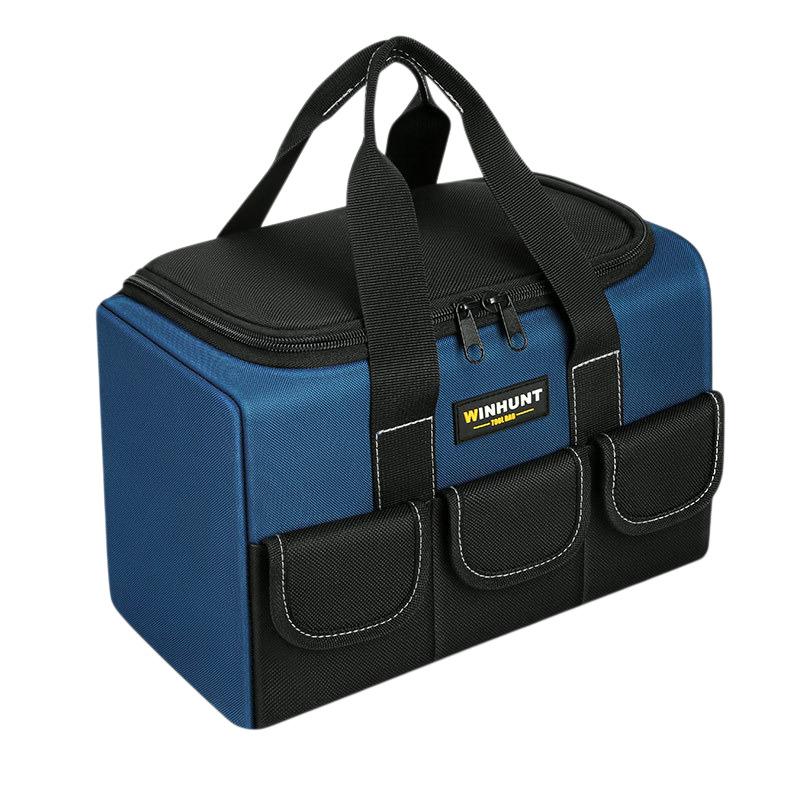 Extra thick and sturdy handheld tool kit with wearresistant storage bag синий