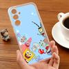 S-Sponge F-Funny B-Bob Animation   phone Case For Samsung S30,23,21,22,20, FE lite,S10,9,8,7 PIus Note20ultra Soft Transparent