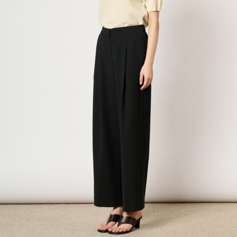 Bcbg Solid Pleated Banding Pants B4f7p301