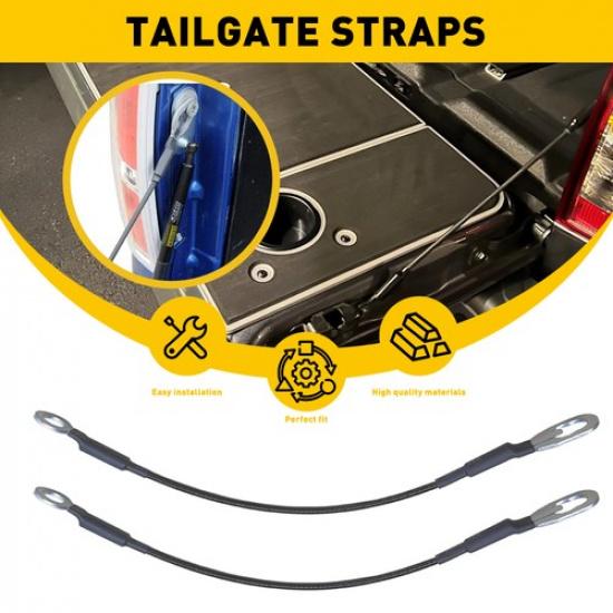NEW Tailgate Tail Gate Cables Pair Set for 1998-2004 Nissan 904608B400 Frontier