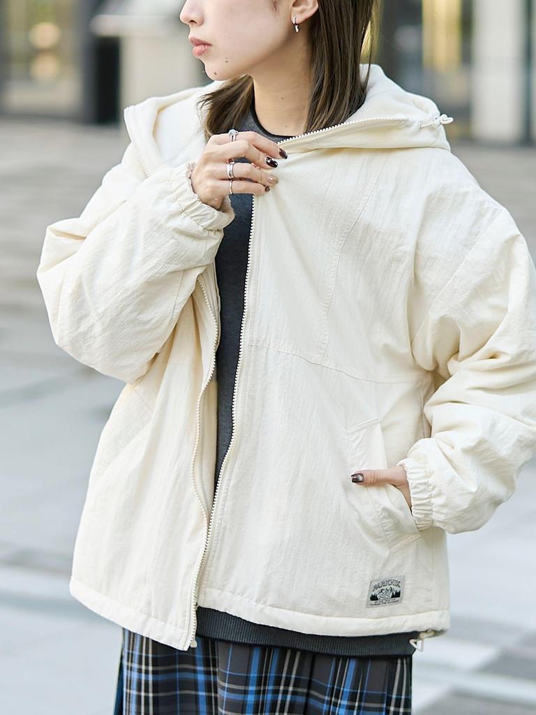 Cohen PARKNIK Reversible Hoodie 76606000011 0300 OFF WHITE(03) FREE