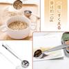 Stainless Steel Coffee Measuring Spoon, 10g Capacity, with Clip, Perfect for Tea, Granulated Sugar, Flour, Milk Powder, Spices, and More, Ideal for Ki