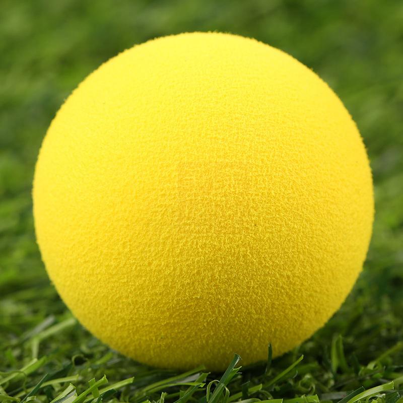 5Pcs Eva Schwamm Ball Weichen Ball Schaum Ball Golf Indoor Schaukel Praxis Farbe Ball