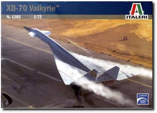 

Platz Italeri Scale American Valkyrie Plastic Model Kit IT1282 1/72 XB-70 (Airplane)