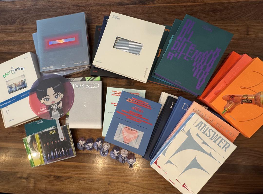 

[USED] ENHYPEN All-time CD Album Set