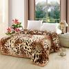 Double-Layer Raschel Blanket: Thick, Warm Crystal Velvet Cover for Autumn and Winter
