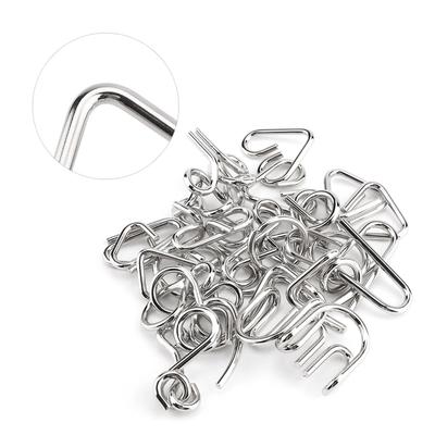 Metal Wire Puzzle, Metal Wire Puzzle, 15pcs Children Educational Toys   Mind Brain Teaser Toys, Puzzle Accessories