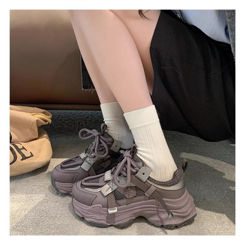 Spring New Versatile and Popular Short Height Casual Women's Shoes