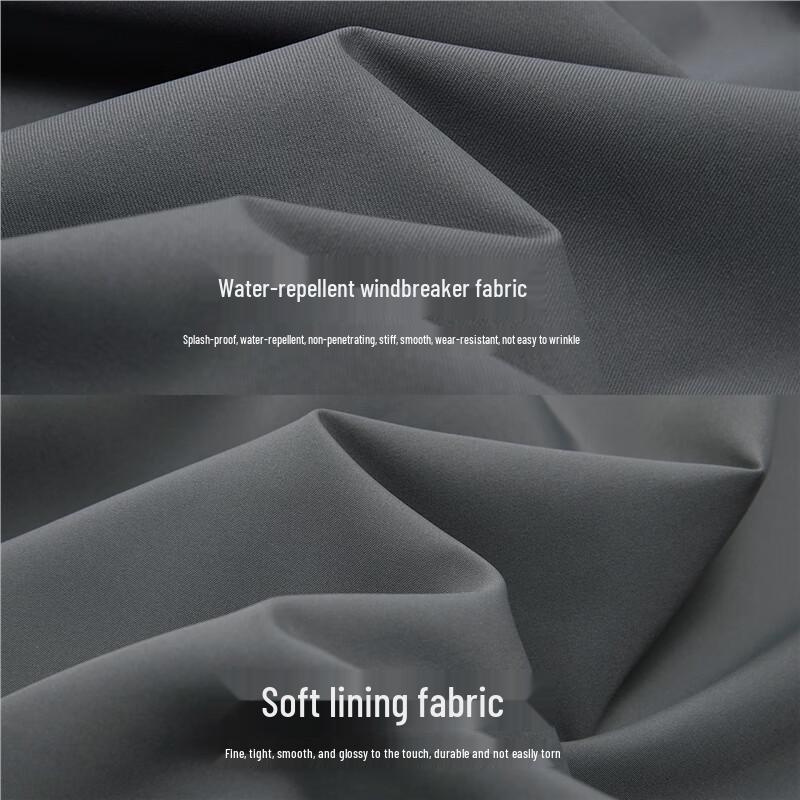 Giordano Men's Loose Fit Color Block Hooded Windbreaker