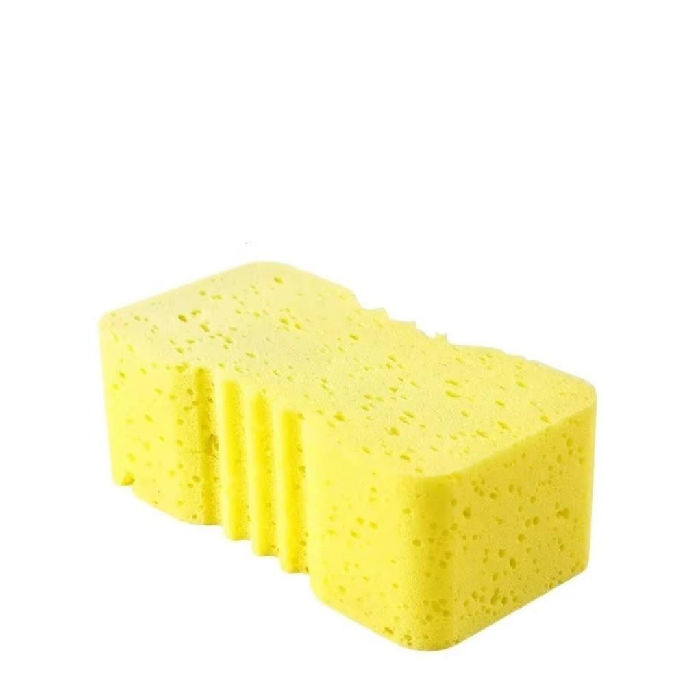 2pcs Scratch-Free Car Wash Sponge High Density Wax Polishing Sponge Cleaning Sponge Block Tyre