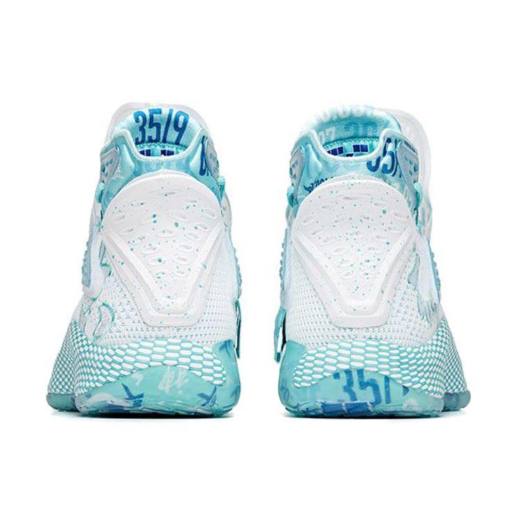 Anta KT5 Thompson Pro Basketball Shoes Men Sneakers White Blue 112021101-6