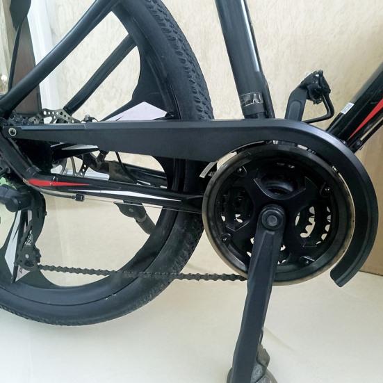 Sykkelkjedebeskytter Lett Sykling Sammenleggbar Sykkel 48-52T Krankdrev Kjedering Kjedehjul Beskytter Deksel Sykkel Tilbehør