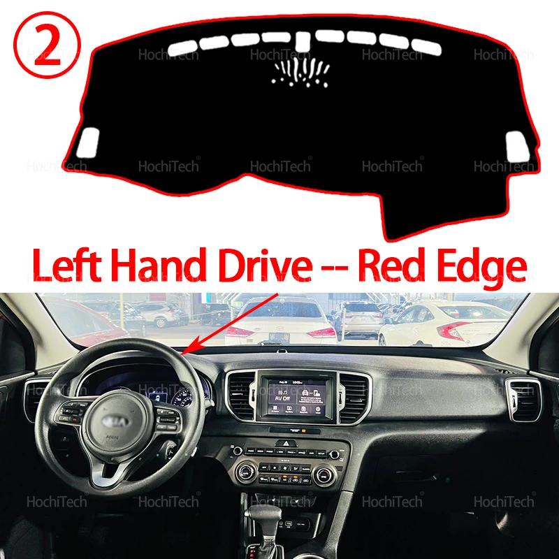 Für KIA Sportage QL 2016-2021 Auto Armaturenbrett Abdeckung Dash Matte Board Pad Teppich Dashmat Anti-UV Matten Linkslenker Rechtslenker
