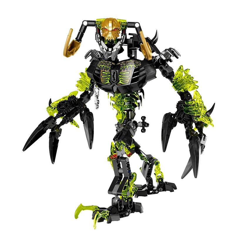 Neue Bionicle Kreatur Meister der Goldenen Maske Bausteine Feuer Uniter Tahu Kombinierter Roboter Mech Steine Spielzeug Für Jungen Geschenke