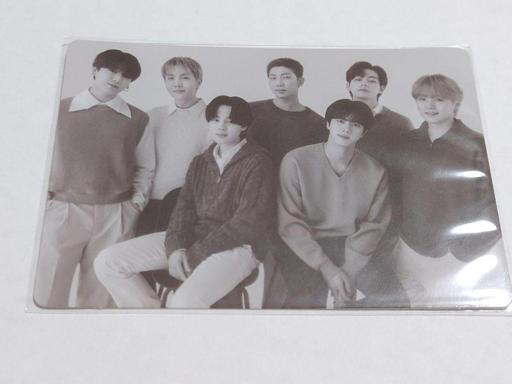 [USED] BTS MONOCHROME Mini Photo Cards J-hope, RM, Unit
