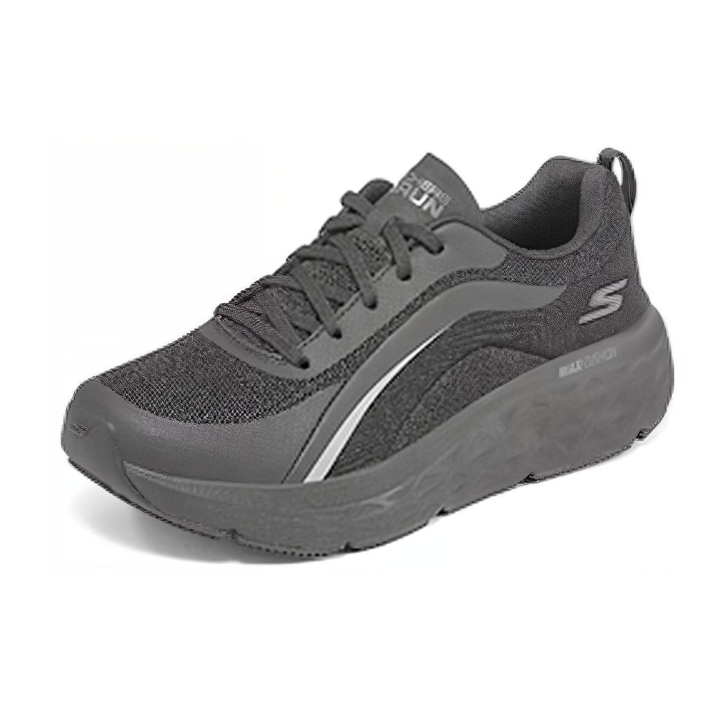 Skechers Go Run Fabric Low Top Running Shoes Women sneaker Black 129121-BBK