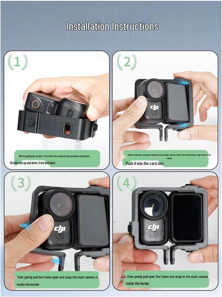 DJI Nano Protective Camera Cage Frame Expansion Accessories