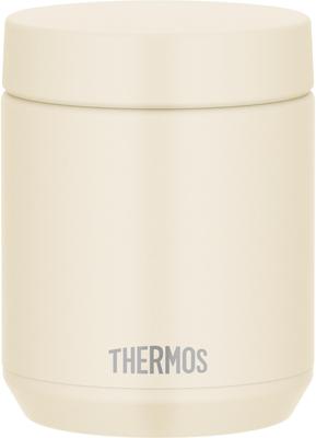 Thermos Vacuum Insulated Soup Jar 400ml Ivory All partsKeeps Warm and Cool Round Mouth Design That Is Gentle On the Mouth Standard Model JED-400 IV