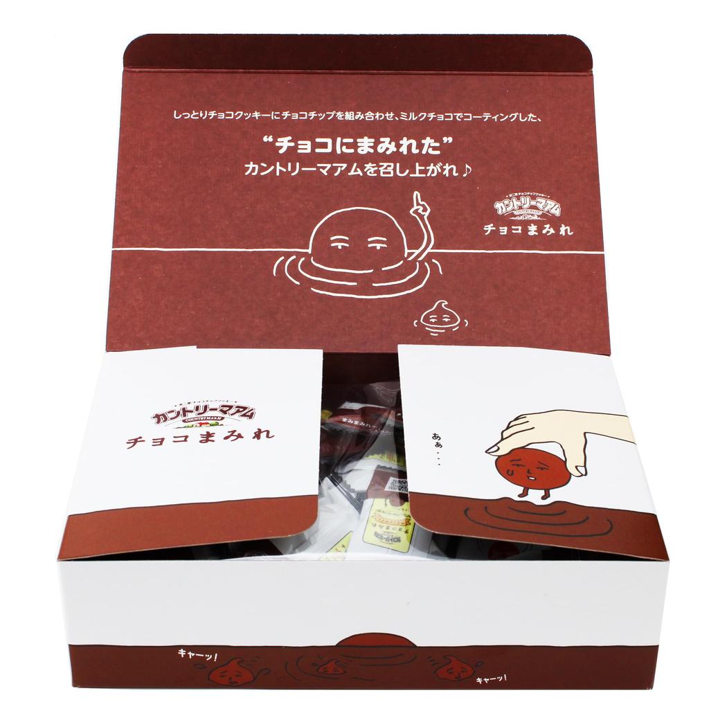 Limited Fujiya Country Maam Chocolate Covered Large Capacity BOX [EC Item] (500g)